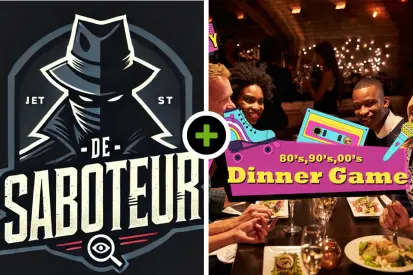 De Saboteur - 80's, 90's en 00's Dinner Quiz